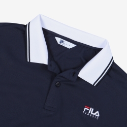 Fila Golf Pq Karati - Miesten Poolopaita - Laivastonsininen | FI-93436